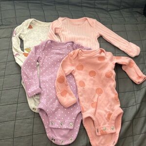 Pink and Purple Kids One Piece Set